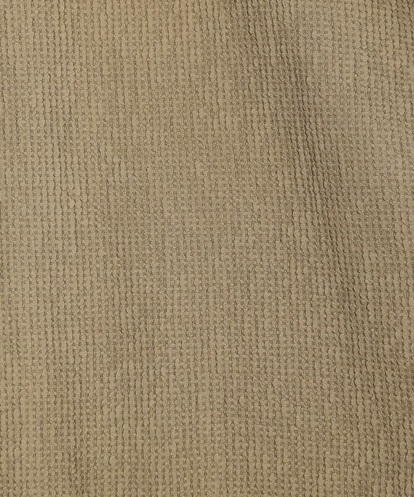 メンズビギ（MEN’S BIGI）/ワッフルシアサッカー素材カーディガン