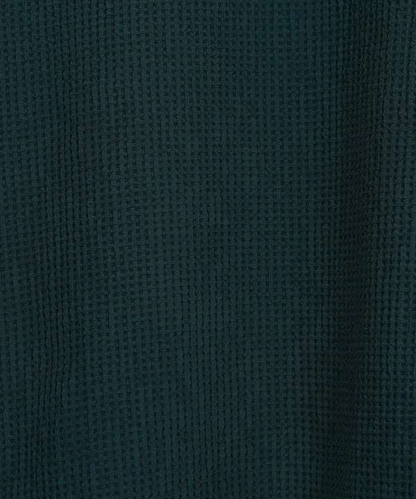 メンズビギ（MEN’S BIGI）/ワッフルシアサッカー素材カーディガン