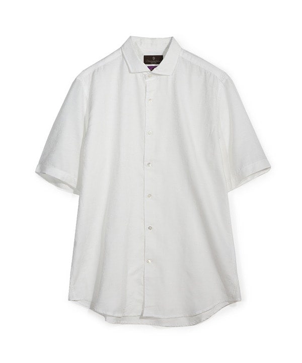 メンズビギ（MEN’S BIGI）/【LIBERTY/リバティー】フラワージャガードハーフスリーブシャツ