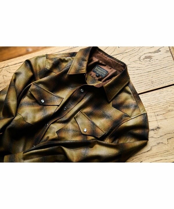 メンズビギ（MEN’S BIGI）/【PENDLETON/ペンドルトン】別注オンブレチェックシャツ_11