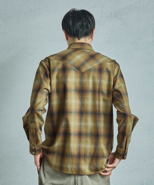 メンズビギ（MEN’S BIGI）/【PENDLETON/ペンドルトン】別注オンブレチェックシャツ_14