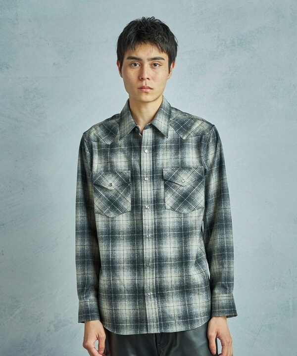 メンズビギ（MEN’S BIGI）/【PENDLETON/ペンドルトン】別注オンブレチェックシャツ_15