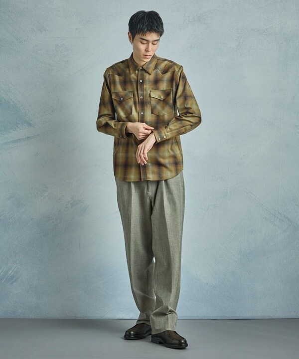 メンズビギ（MEN’S BIGI）/【PENDLETON/ペンドルトン】別注オンブレチェックシャツ_16