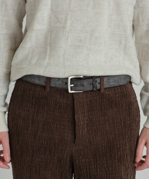 メンズビギ（MEN’S BIGI）/【Haddon&Jones/ハッドンアンドジョーンズ】別注メッシュループレザーベルト_2