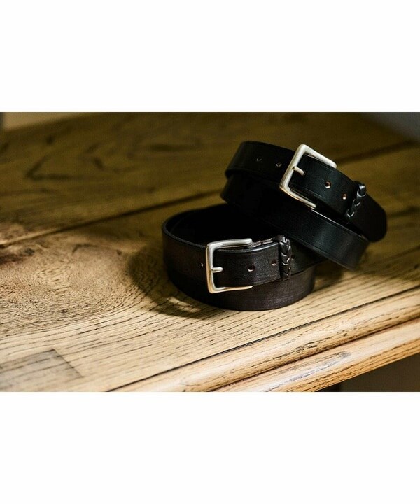 メンズビギ（MEN’S BIGI）/【Haddon&Jones/ハッドンアンドジョーンズ】別注メッシュループレザーベルト_10