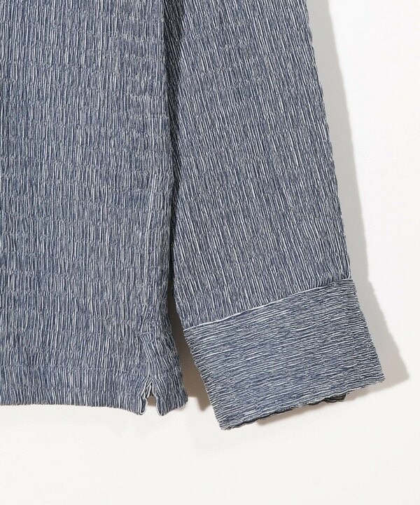 メンズビギ（MEN’S BIGI）/シャーリング楊柳 シャツブルゾン＜ストレッチ＞_7