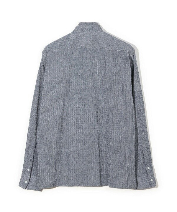 メンズビギ（MEN’S BIGI）/シャーリング楊柳 シャツブルゾン＜ストレッチ＞_8