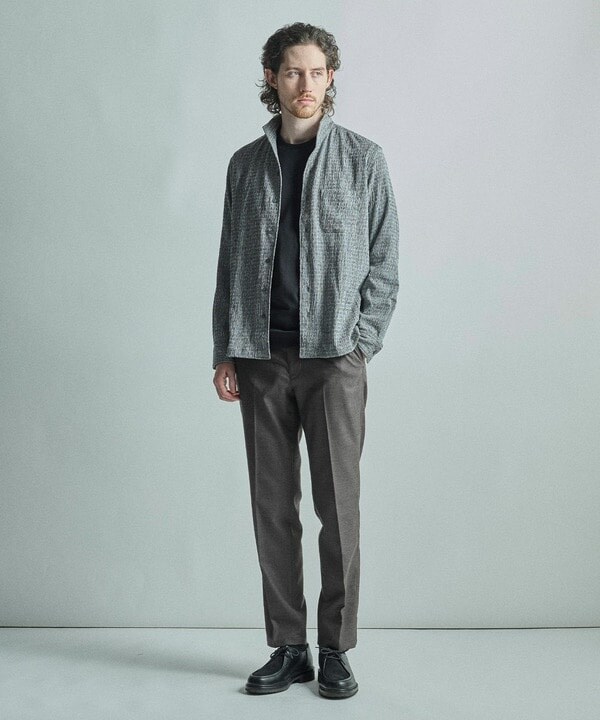メンズビギ（MEN’S BIGI）/シャーリング楊柳 シャツブルゾン＜ストレッチ＞_17