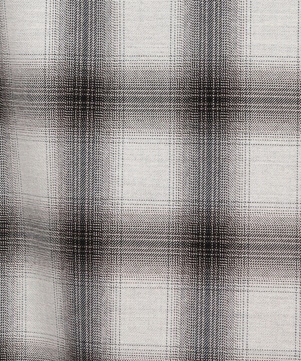 メンズビギ（MEN'S BIGI）/ダブルポケットオンブレーチェックシャツ