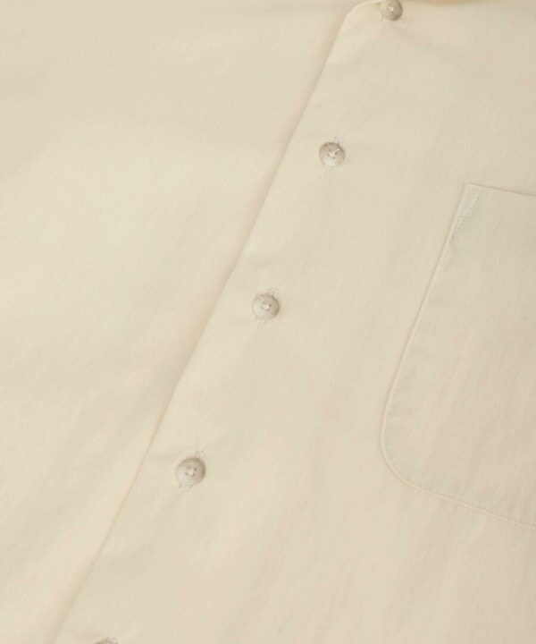 メンズビギ（MEN’S BIGI）/コットンナイロンピーチ起毛 オープンカラーシャツ_9