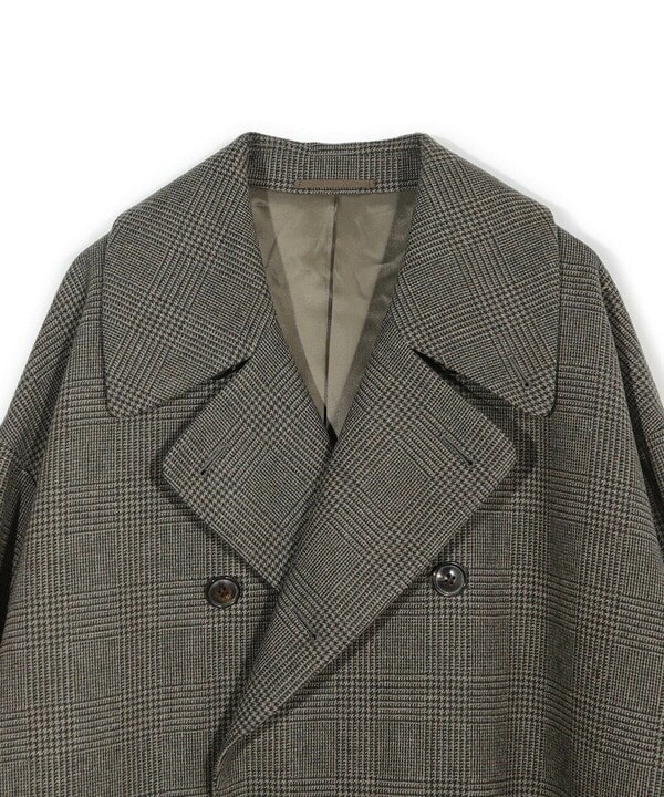 メンズビギ（MEN’S BIGI）/【50th Anniv ． 菊池武夫】WOOL GLEN PLAID COAT_1