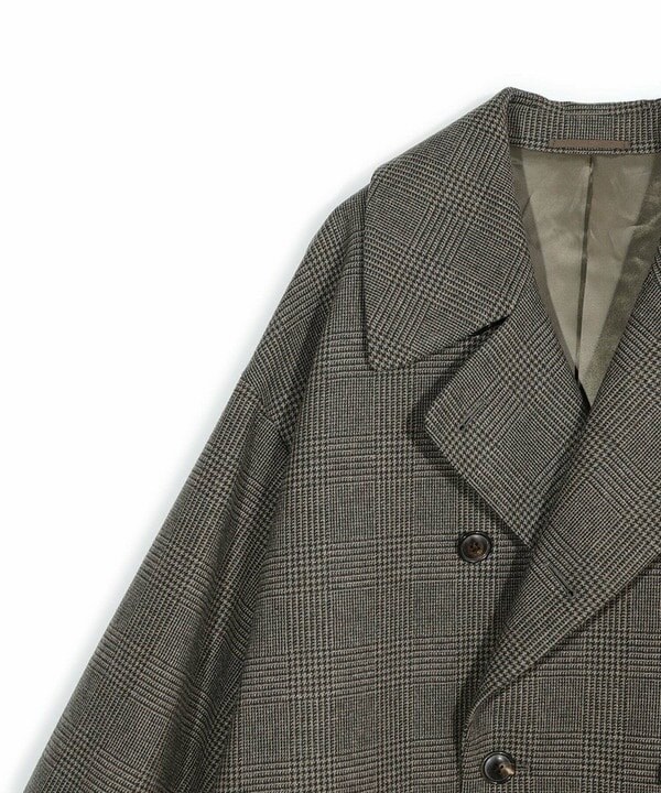 メンズビギ（MEN’S BIGI）/【50th Anniv ． 菊池武夫】WOOL GLEN PLAID COAT_2