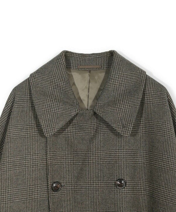 メンズビギ（MEN’S BIGI）/【50th Anniv ． 菊池武夫】WOOL GLEN PLAID COAT_3