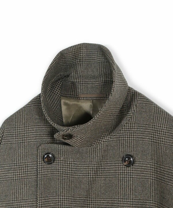 メンズビギ（MEN’S BIGI）/【50th Anniv ． 菊池武夫】WOOL GLEN PLAID COAT_4