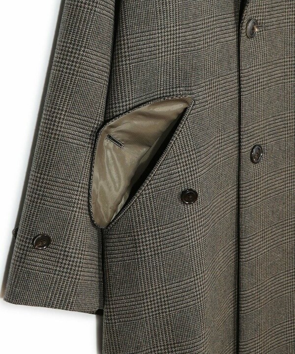 メンズビギ（MEN’S BIGI）/【50th Anniv ． 菊池武夫】WOOL GLEN PLAID COAT_6