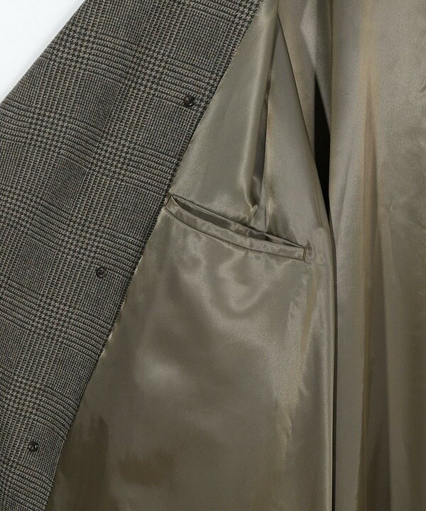 メンズビギ（MEN’S BIGI）/【50th Anniv ． 菊池武夫】WOOL GLEN PLAID COAT_12