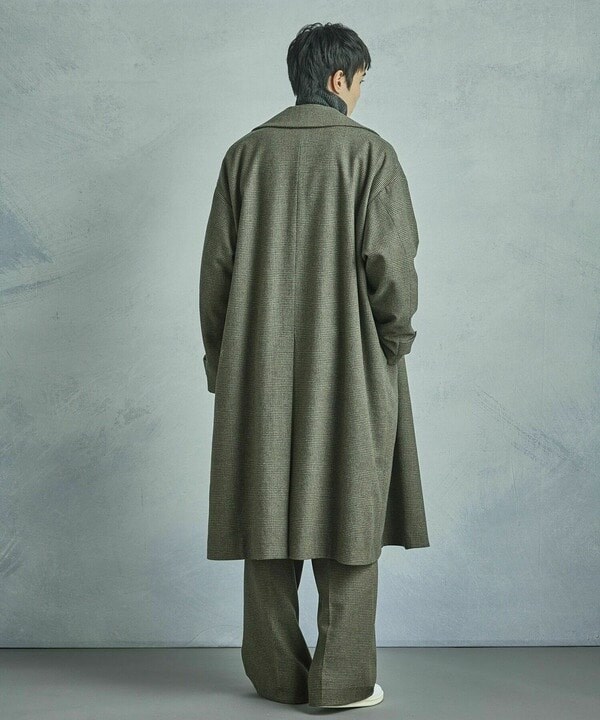 メンズビギ（MEN’S BIGI）/【50th Anniv ． 菊池武夫】WOOL GLEN PLAID COAT_19