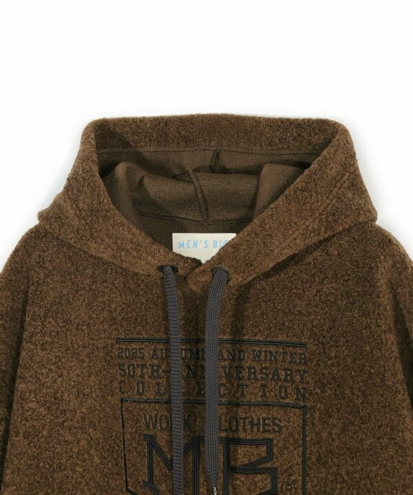 メンズビギ（MEN’S BIGI）/【50th Anniv ． 菊池武夫】WOOL BOA HOODIE_2