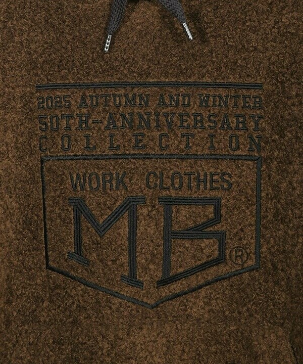 メンズビギ（MEN’S BIGI）/【50th Anniv ． 菊池武夫】WOOL BOA HOODIE_3