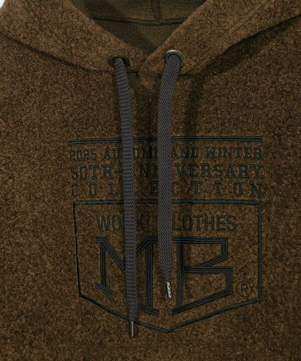 メンズビギ（MEN’S BIGI）/【50th Anniv ． 菊池武夫】WOOL BOA HOODIE_5