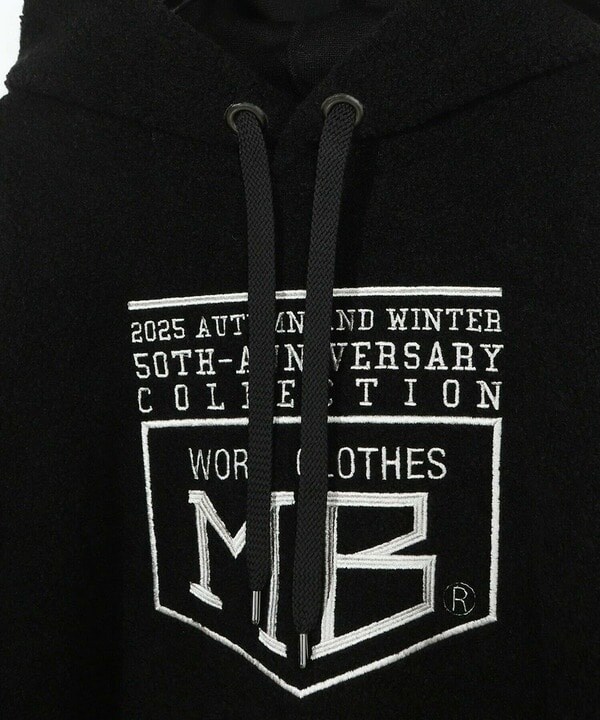 メンズビギ（MEN’S BIGI）/【50th Anniv ． 菊池武夫】WOOL BOA HOODIE_6