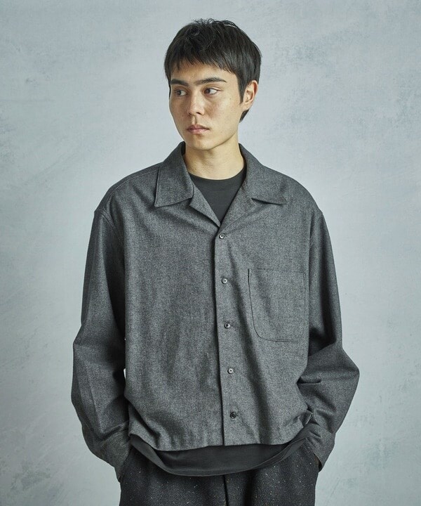 メンズビギ（MEN’S BIGI）/【50th Anniv ． 菊池武夫】SHORT COTTON FLANNEL SHIRTS_9