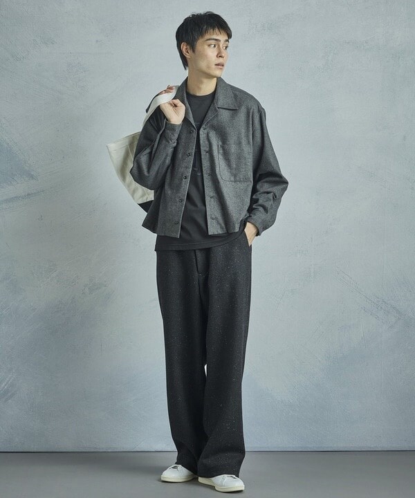 メンズビギ（MEN’S BIGI）/【50th Anniv ． 菊池武夫】SHORT COTTON FLANNEL SHIRTS_10
