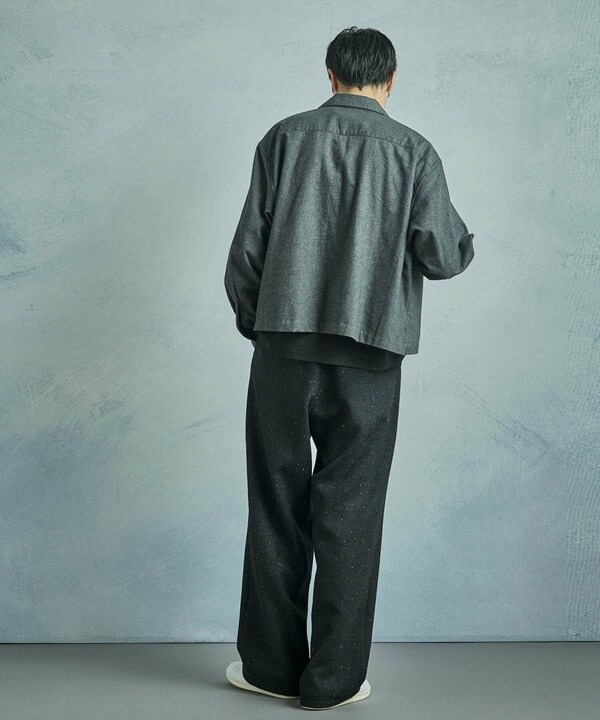 メンズビギ（MEN’S BIGI）/【50th Anniv ． 菊池武夫】SHORT COTTON FLANNEL SHIRTS_12