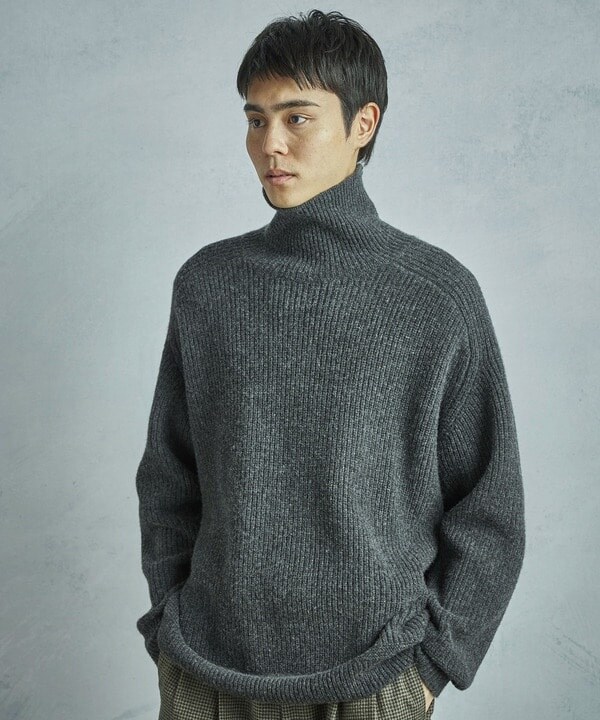 メンズビギ（MEN’S BIGI）/【50th Anniv ． 菊池武夫】5G TURTLENECK KNIT_7