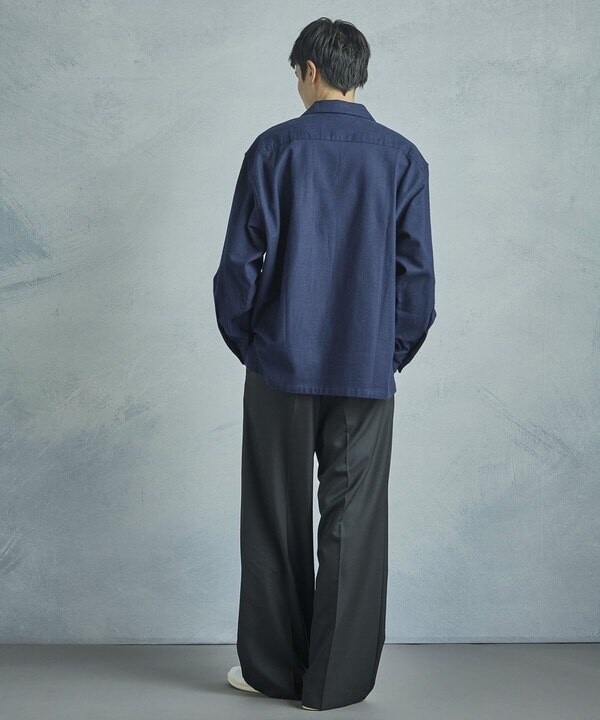 メンズビギ（MEN’S BIGI）/【50th Anniv ． 菊池武夫】COTTON FLANNEL SHIRTS_11
