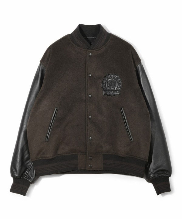 メンズビギ（MEN’S BIGI）/【50th Anniv ． 中田 慎介】WOOL MELTON STADIUM JAMPER