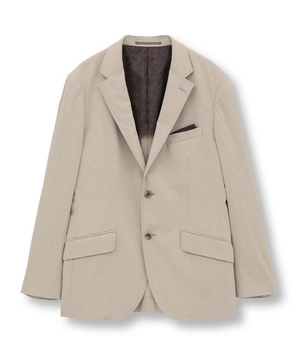 メンズビギ（MEN’S BIGI）/フェイクレザー テーラードジャケット