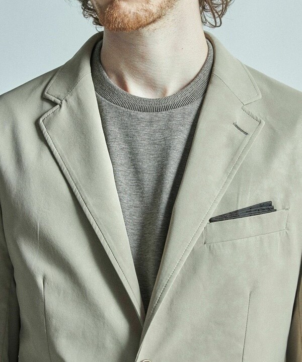 メンズビギ（MEN’S BIGI）/フェイクレザー テーラードジャケット_6
