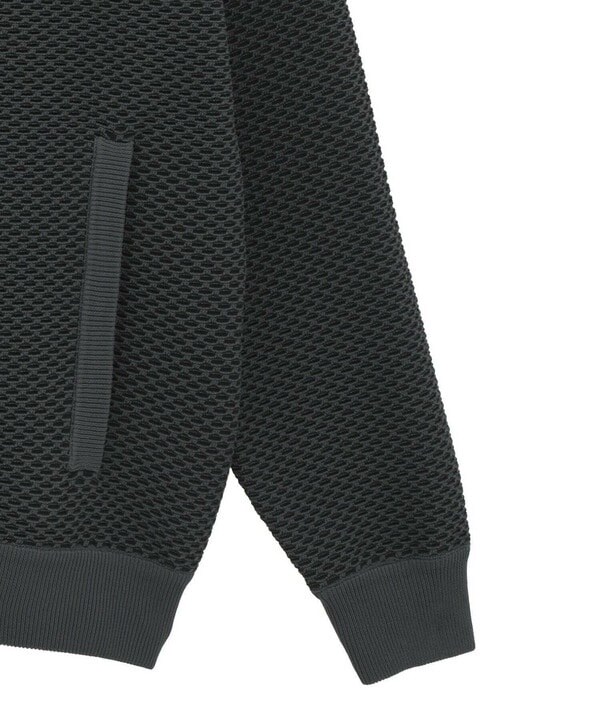 メンズビギ（MEN’S BIGI）/ハニカムニット ジップパーカー_14