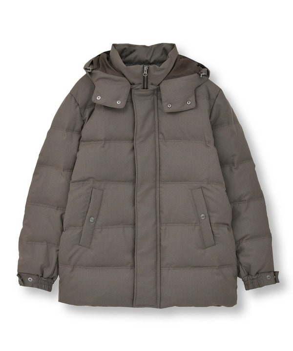 メンズビギ（MEN’S BIGI）/TRシャンブレー ダウンジャケット＜撥水加工＞