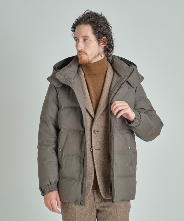 メンズビギ（MEN’S BIGI）/TRシャンブレー ダウンジャケット＜撥水加工＞_6