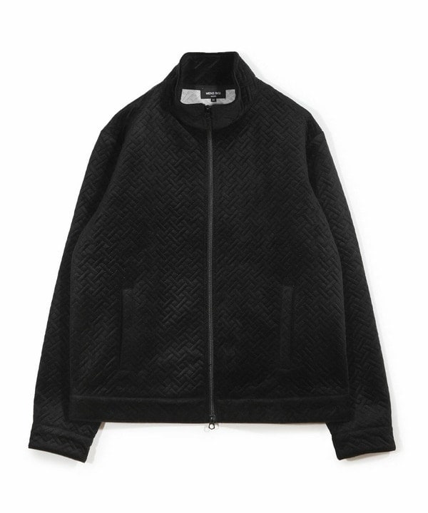 メンズビギ（MEN’S BIGI）/ベロアキルトステッチブルゾン