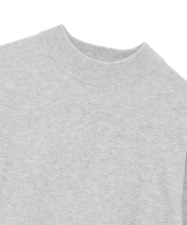 メンズビギ（MEN’S BIGI）/12Gジャカードモックネックニット