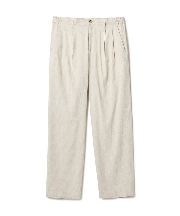 メンズビギ（MEN’S BIGI）/SMART MERINO/ヴィスコースリネン 2タックイージーパンツ＜軽量/通気性＞＜ストレッチ＞ 12,441円