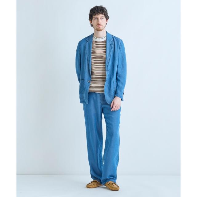 メンズビギ（MEN’S BIGI）/マルチカラーボーダー半袖ニットTシャツ_11