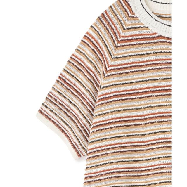 メンズビギ（MEN’S BIGI）/マルチカラーボーダー半袖ニットTシャツ_15