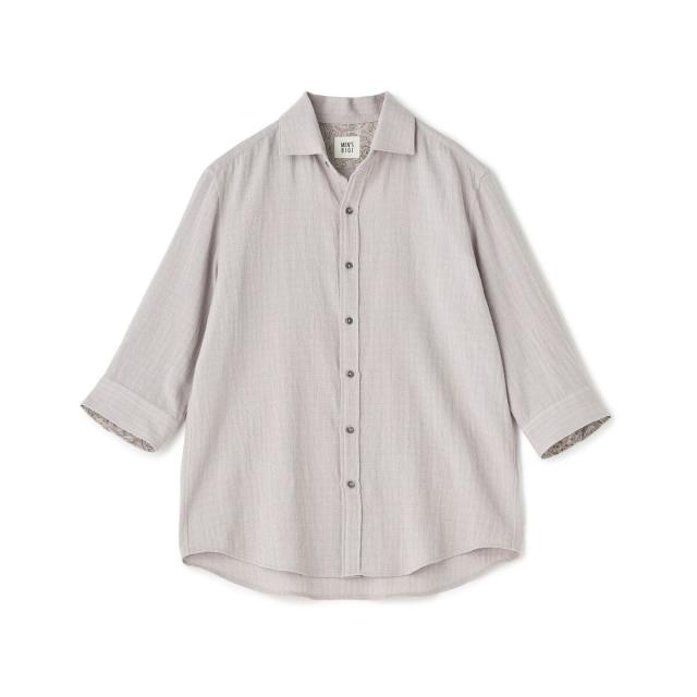 メンズビギ（MEN’S BIGI）/メランジ 七分袖シャツ