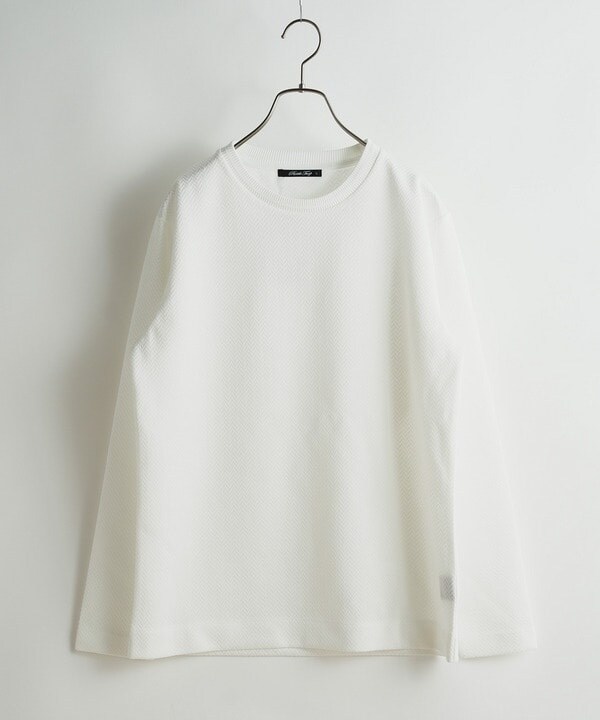 ラトルトラップ（RATTLE TRAP）/ヘリンボーンジャガードロングスリーブＴシャツの通販は