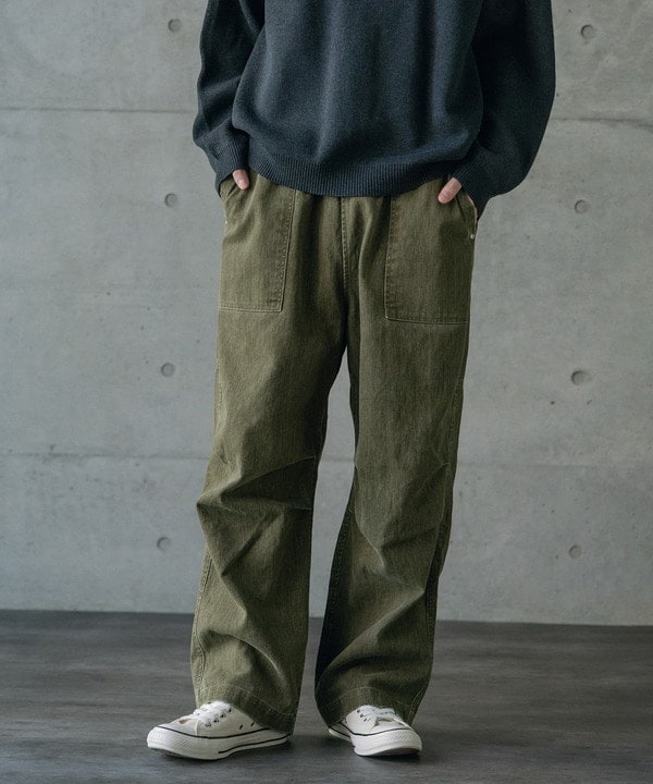 ラトルトラップ（RATTLE TRAP）/ヴィンテージカツラギワイドイージーベイカーパンツ