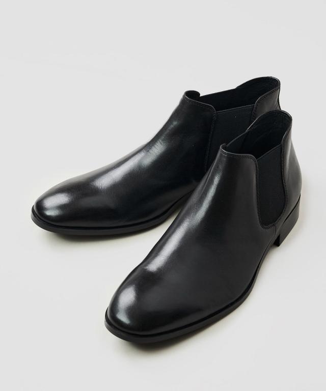 テットオム（TETE HOMME）/シープレザー サイドゴアブーツ