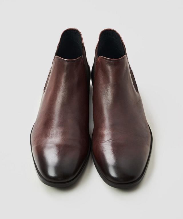 テットオム（TETE HOMME）/シープレザー サイドゴアブーツ テットオム（TETE HOMME）/シープレザー サイドゴアブーツの通販はau