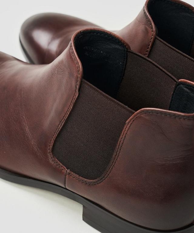 テットオム（TETE HOMME）/シープレザー サイドゴアブーツの通販はau