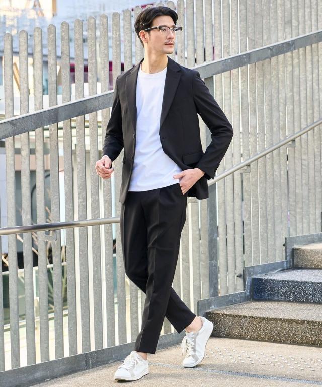 テットオム（TETE HOMME）/シアサッカーストレッチセットアップ / ウォッシャブルセットアップ