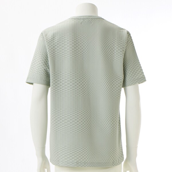 テットオム（TETE HOMME）/ブリスタージャガードVネックTシャツの