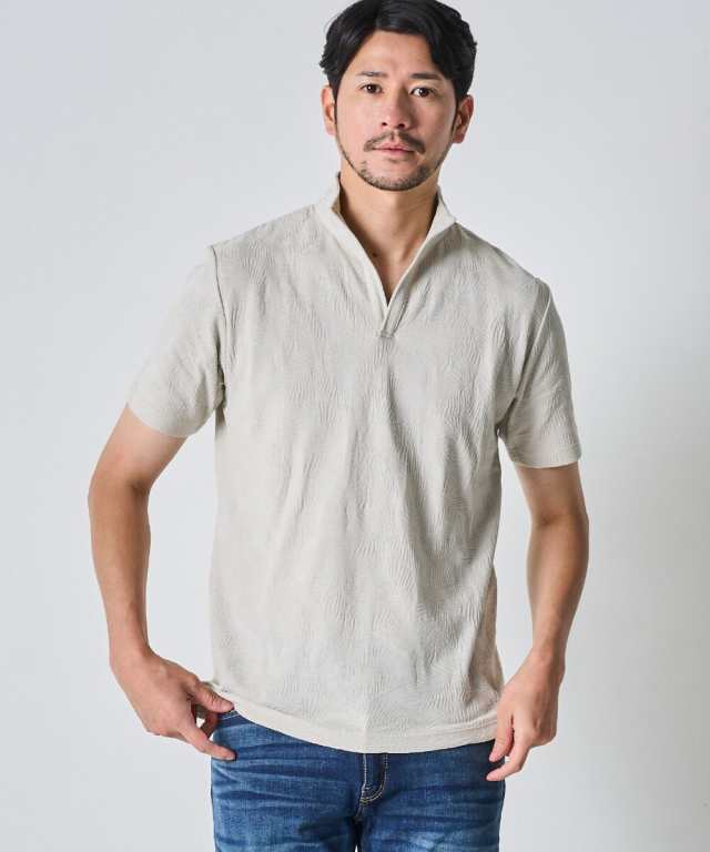 テットオム（TETE HOMME）/ボタニカルリンクスポロシャツの通販は